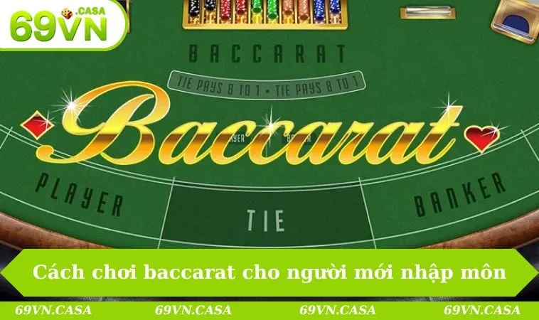 Chia sẻ cách chơi baccarat dành cho người mới nhập môn