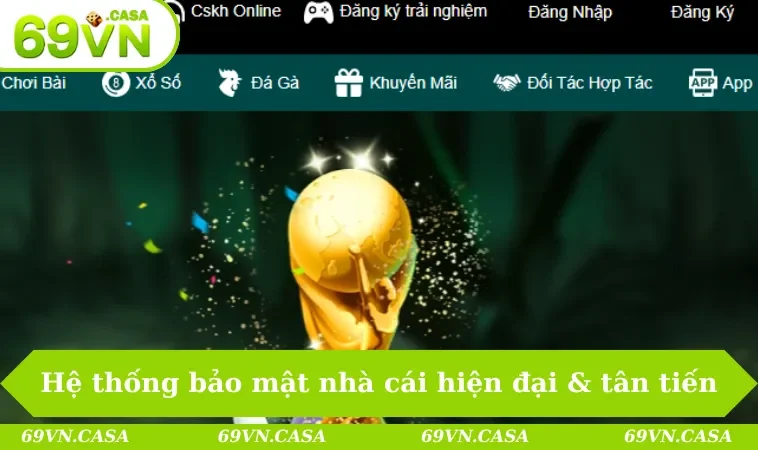 Hệ thống bảo mật nhà cái hiện đại & tân tiến